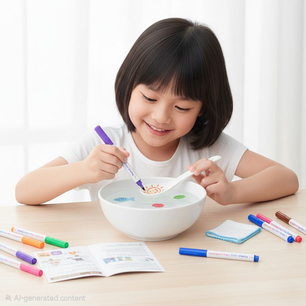 KIDNCO Water Floating Painting Marker Set  of 12 Colors