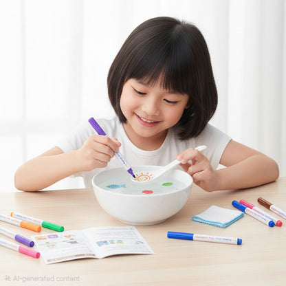 KIDNCO Water Floating Painting Marker Set  of 12 Colors