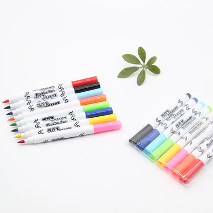 KIDNCO Water Floating Painting Marker Set  of 12 Colors
